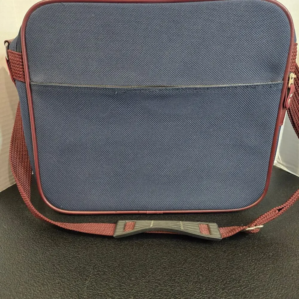Vtg Samsonite Silhouette 4 Canvas Travel Case Bag Briefcase Carry-on 1980s